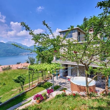 La Casetta Nel Bosco - Hot Tube And Sauna Lierna Εξωτερικό φωτογραφία