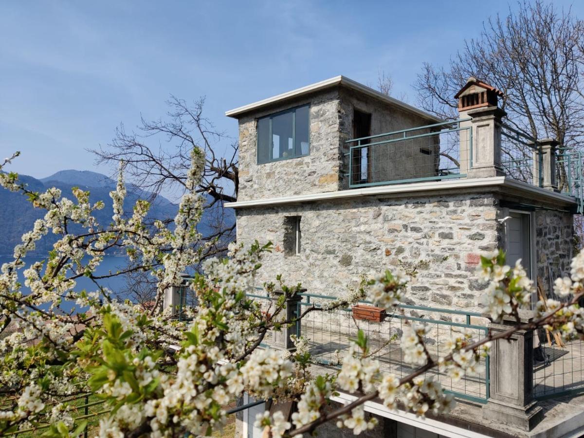 La Casetta Nel Bosco - Hot Tube And Sauna Lierna Εξωτερικό φωτογραφία